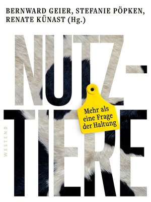 cover image of Nutztiere